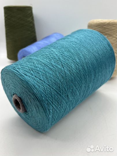 Хлопок с модалем Пряжа на бобинах Италия