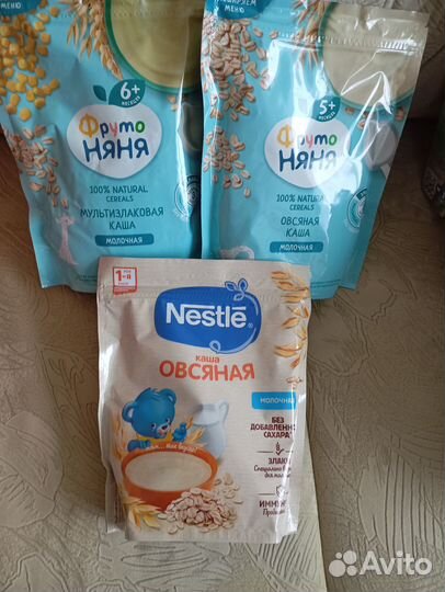 Детские каши молочные