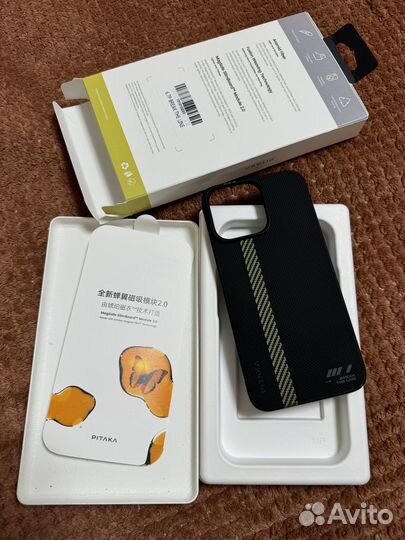 Чехол на iPhone 15pro pitaka