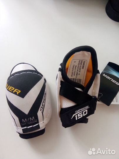 Шлем хоккейный детский bauer, налокотники bayer