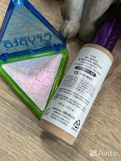 Набор косметики б/у