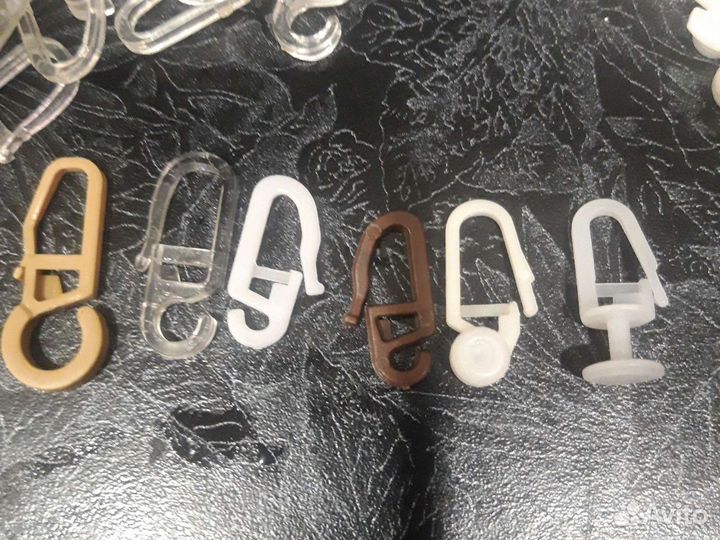 Кольца для карниза и крючки