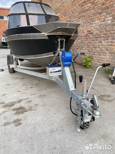 Электрическое мотор колесо (опорное) для прицепа