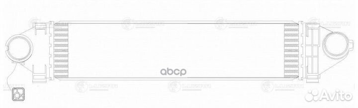 Онв (радиатор интеркулера) для а/м Land Rover