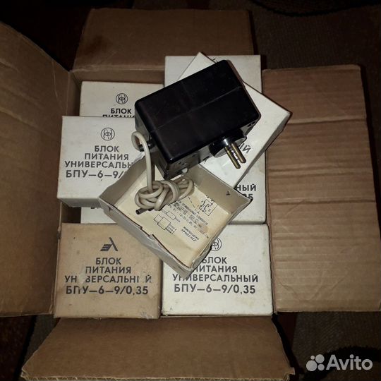 Блок питания бпу-6/9 радиоприёмников СССР вэф VEF