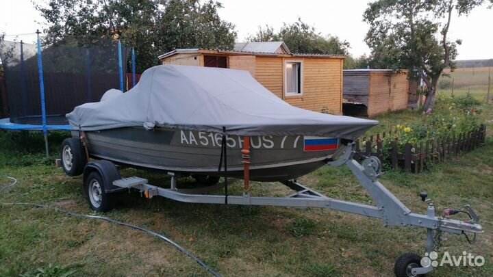 Лодка Windboad-45DC мотор Yamaha 30 л.с 4 такт