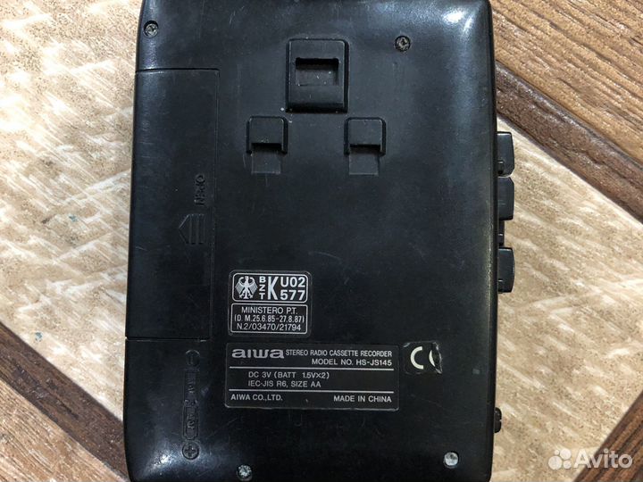 Касетный аудиоплеер aiwa