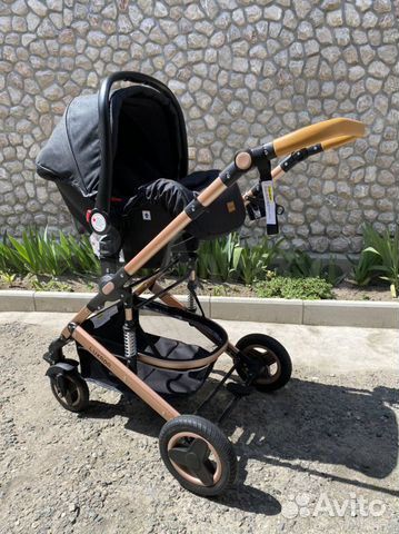 Коляска трансформер Luxmom 530w (3в1)