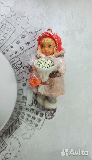 Девочка с цветами