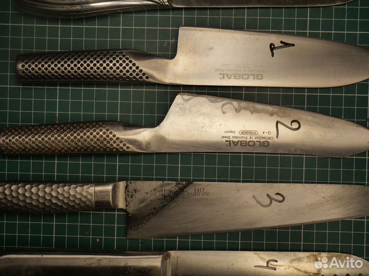 Кухонные ножи цельнометаллические, Япония