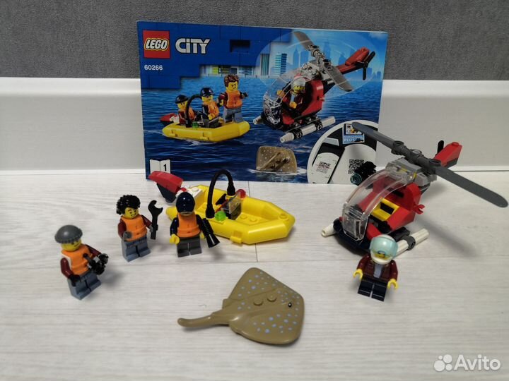 Lego city 60266. Океан. Исследовательское судно