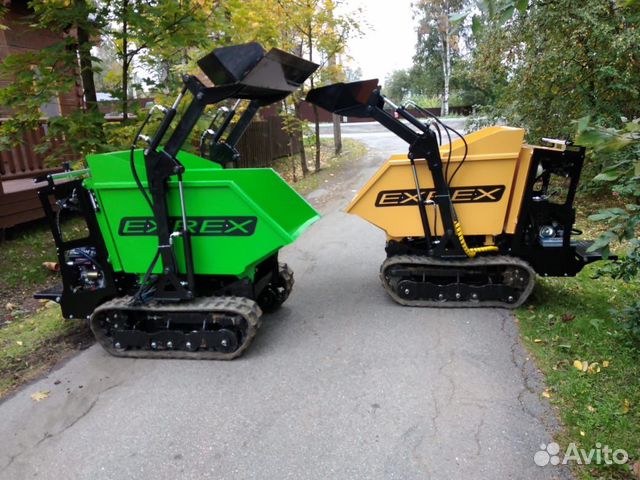 Мини-Думпер/гусеничный самосвал exrex 1000М