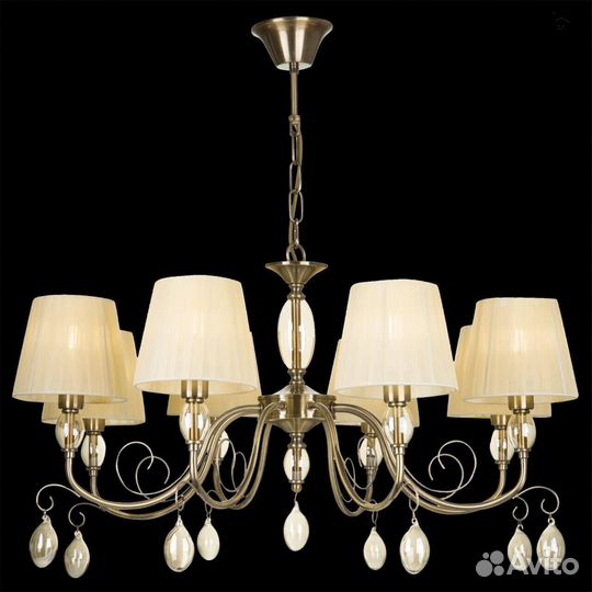 Подвесная люстра Freya Peta FR2004PL-08BZ