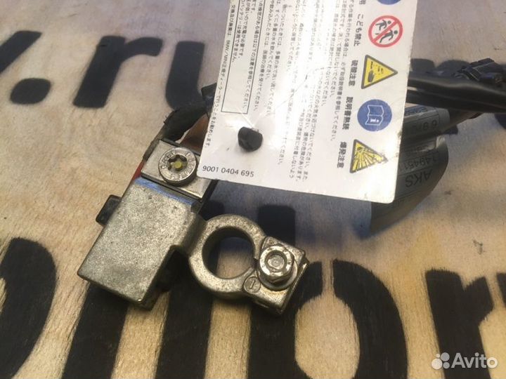 Минусовой провод акб Bmw 5-Series E60 N52B25A 2006