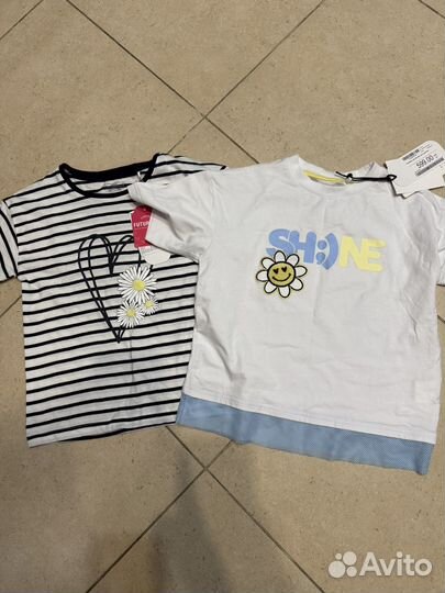 Футболка девочка 122