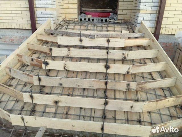 Фундаменты Отмостки Черновая стяжка пола