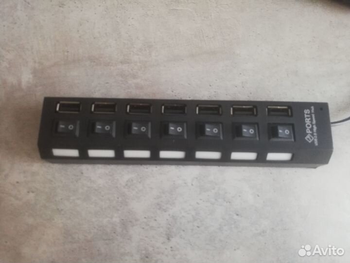 USB HUB разветвитель, USB концентратор