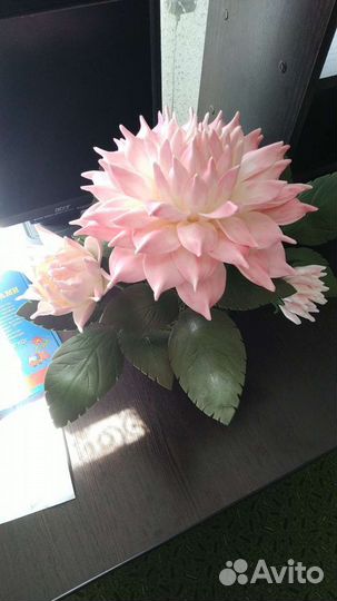 Декоративный настольный светильник ручной работы