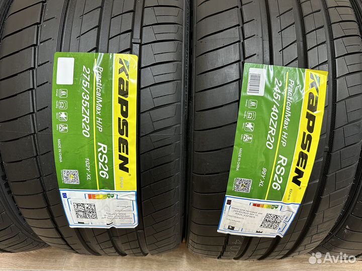 Kapsen RS26 245/40 R20 и 275/35 R20 100Y