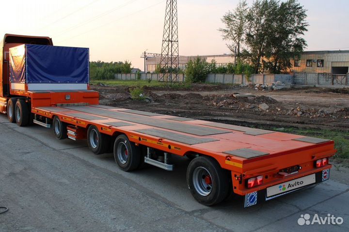 Полуприцеп трал (тяжеловоз) Berger 9854, 2023