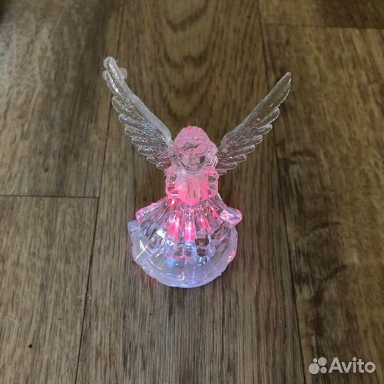 Статуэтка ангел светящийся