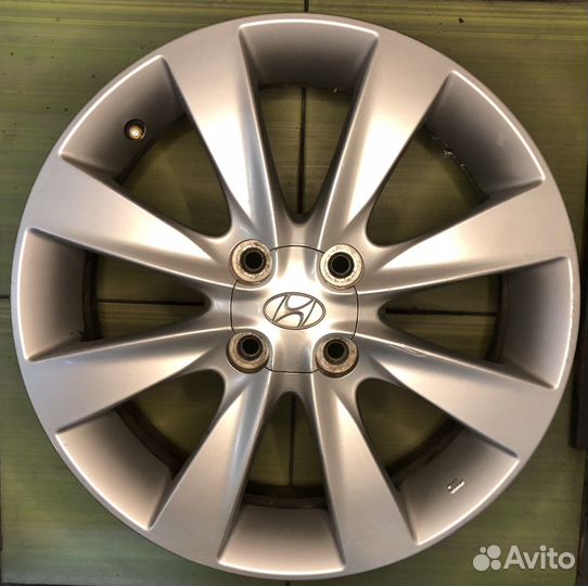 Литые диски R16 4x100 Hyundai Оригинал д746
