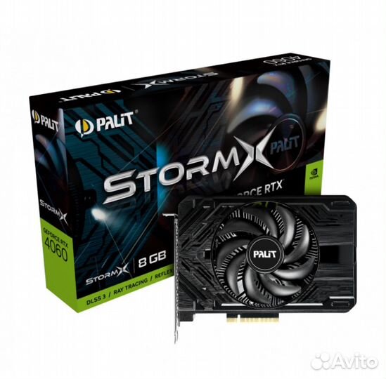 Видеокарта Palit PA-RTX 4060 stormx 8GB