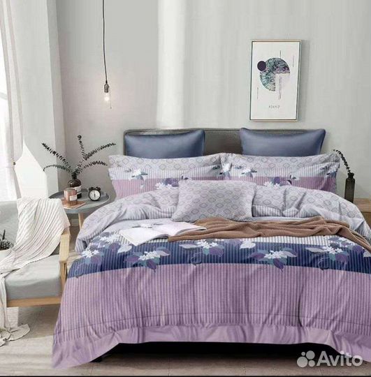 Постельное белье евро Турция