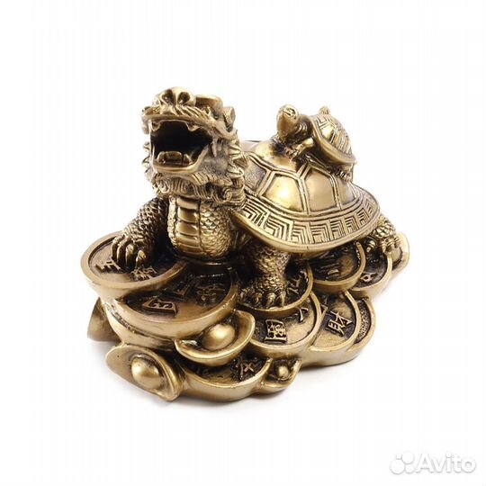 Дракон - Черепаха - Китайская Статуэтка RU*057