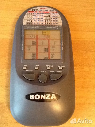 Портативная игра bonza раритет