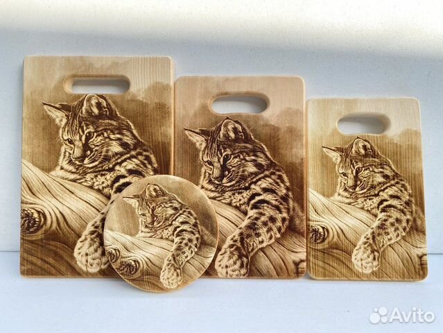 Разделочная доска из кедра