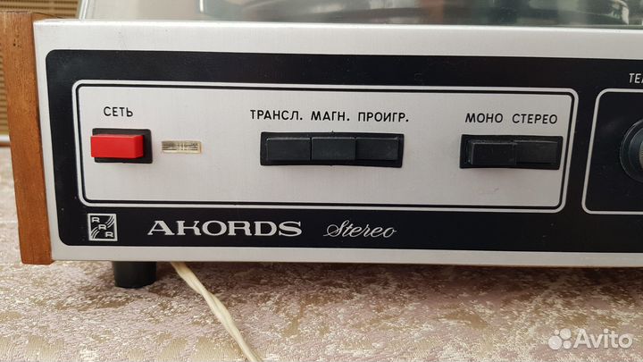 Проигрыватель винила RRR Akords stereo Рига