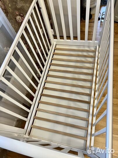 Детская кровать матрамом