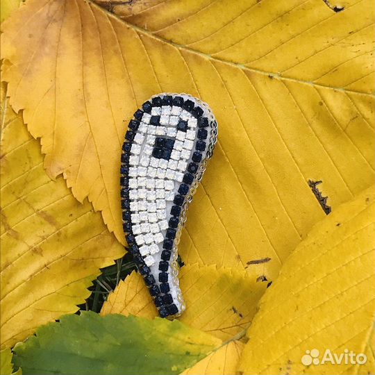 Брошки из страз Хэллоуин