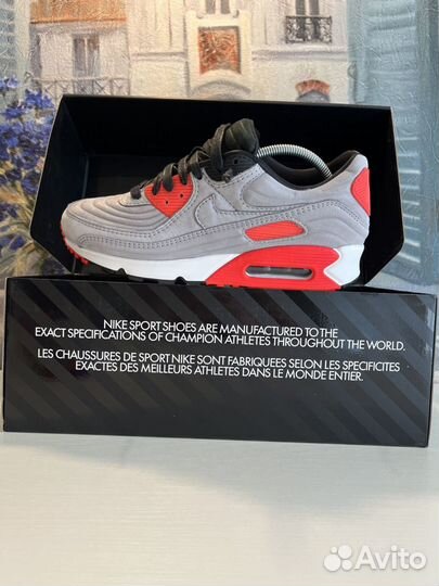 Nike Air Max 90 QS “Bright Crimson” Оригинал