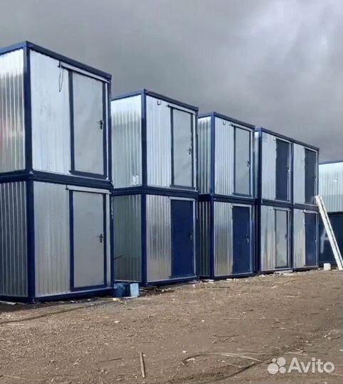 Блок контейнер утепленный зимний вариант в наличии