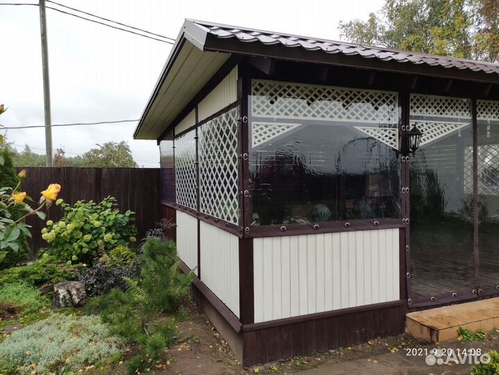 Мягкие окна для беседок