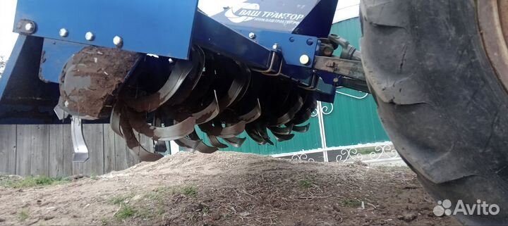 Спашу огород фрезой мтз
