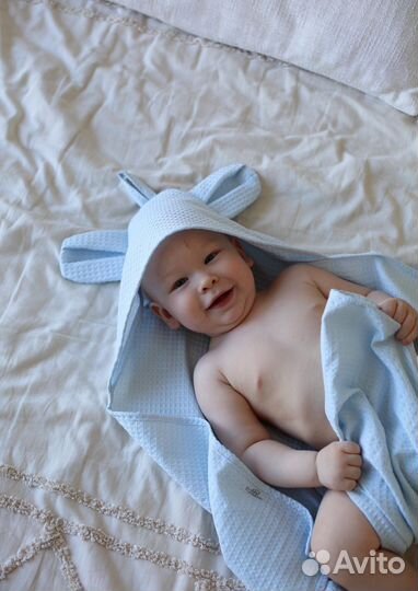 Полотенце с уголком детское