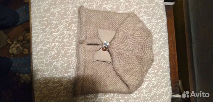 Шапка женская вязаная