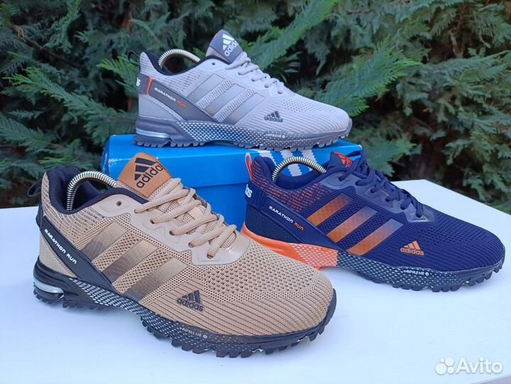 Кроссовки adidas marathon спортивные