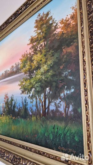 Картина маслом на холсте большая