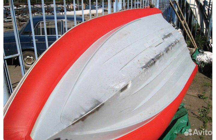 Ремонт стеклопластика лодки катер смола гелькоут