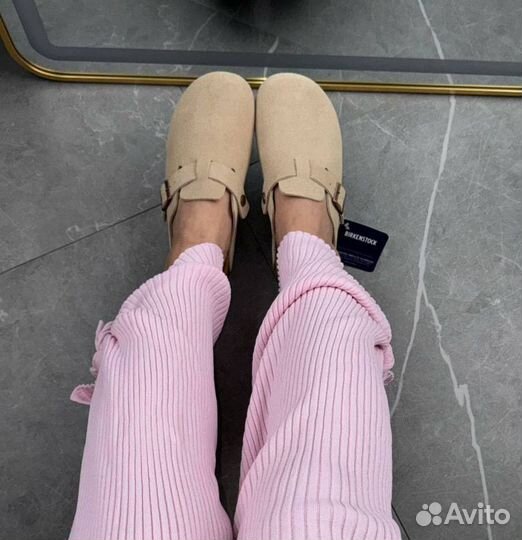 Тапочки birkenstock сабо шлепки