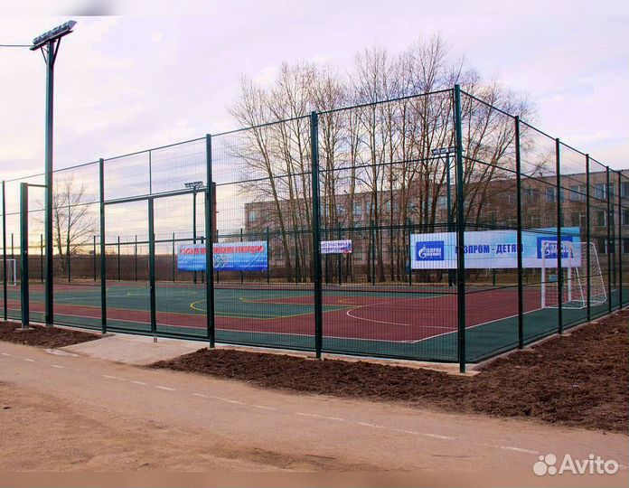 Сетка для забора 3d