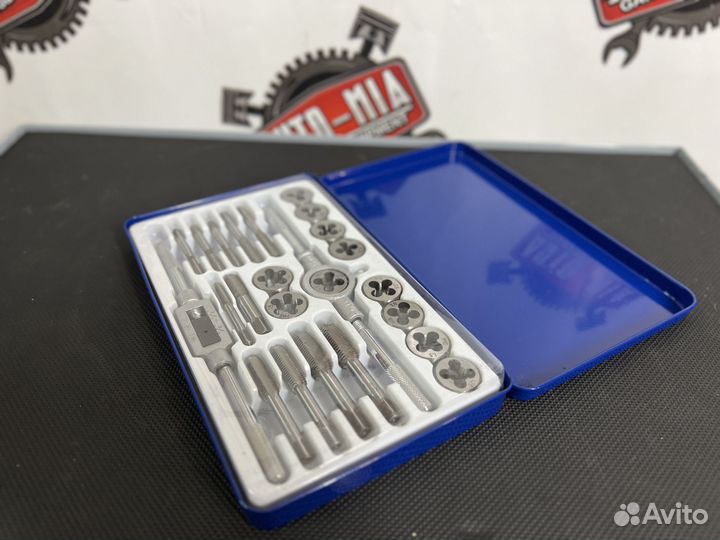 Набор метчиков И плашек метрический 24пр