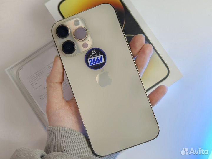 iPhone 14 pro max 128gb sim+sim (ему меньше года)
