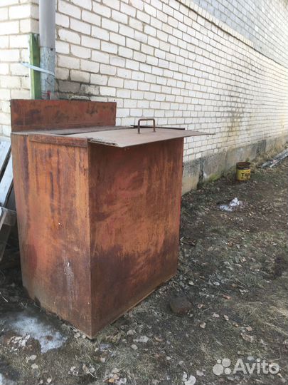 Бак металлический под воду