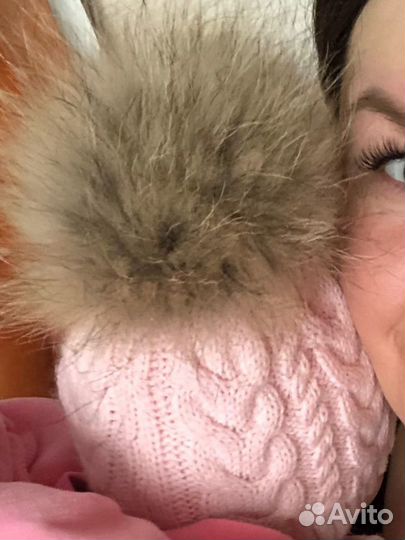 Шапка для девочки зимняя