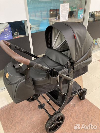 Коляска 2в1 и 3в1 экокожа